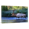 thumbnail image 1 of 36 in. Crossing the River Art Print - Vic Schendel, 1 of 1