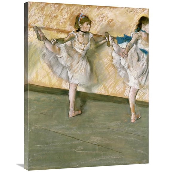 36 in. Dancers at the Bar Art Print - Edgar Degas