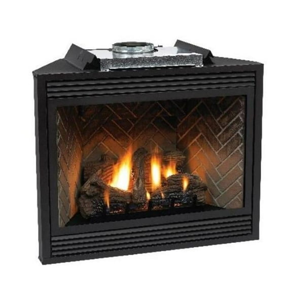 36 in. Direct-Vent Millivolt Control Natural Gas Fireplace