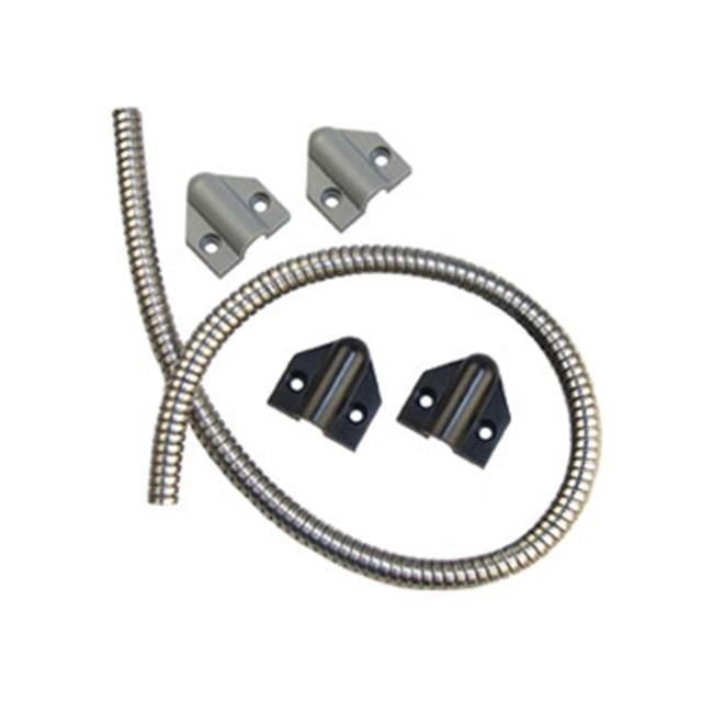 36 in. Door Cord with Caps - Black