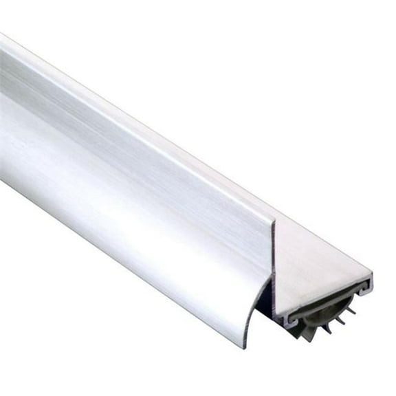 36 in. Door Shoe with Vinyl Mill - Aluminum