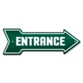 thumbnail image 1 of 36 in. Entrance Arrow Sign, 1 of 1