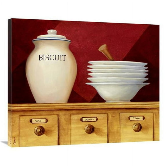 36 in. Estante De La Cocina III Art Print - Clunia