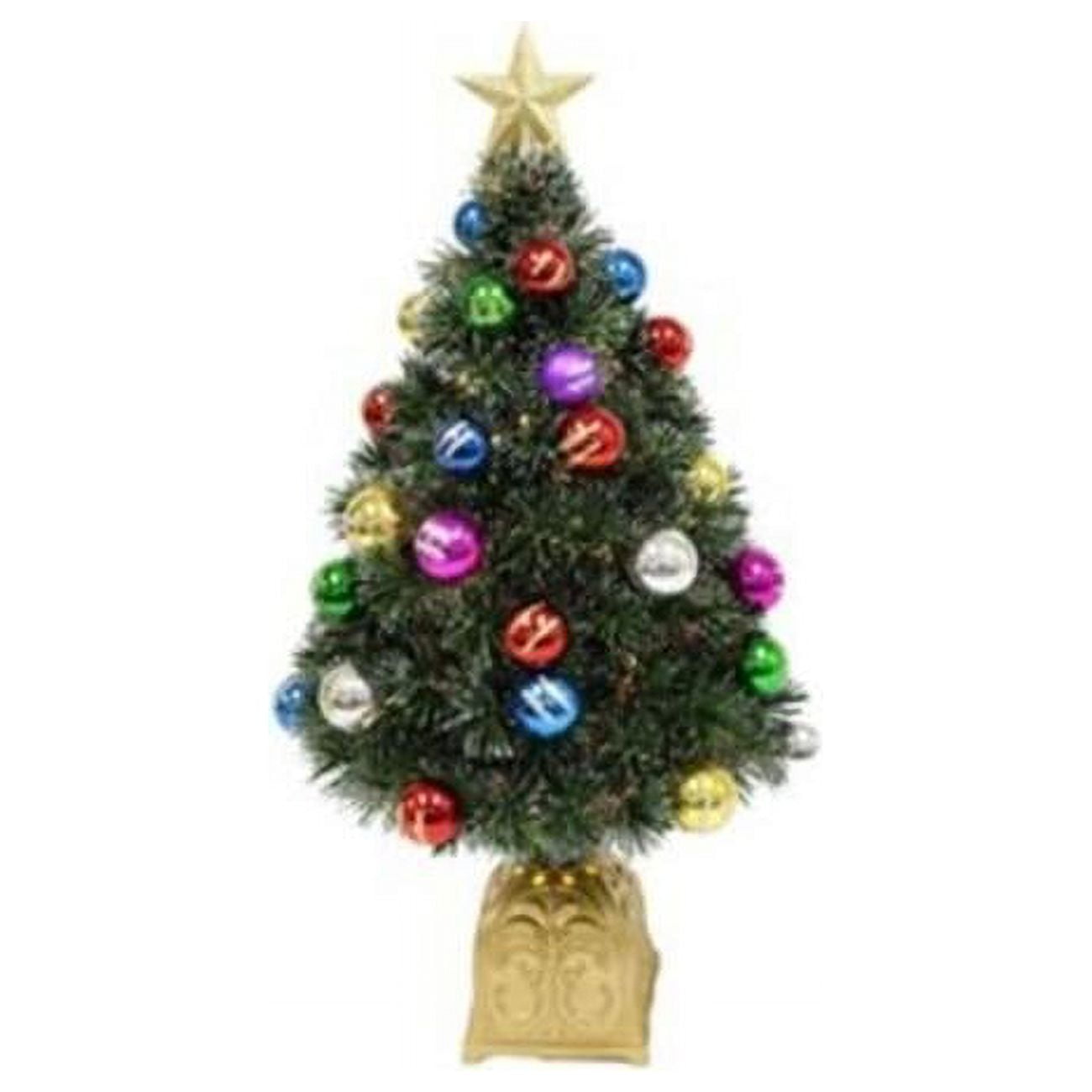 36 in. Fiber Optic Christmas Tree