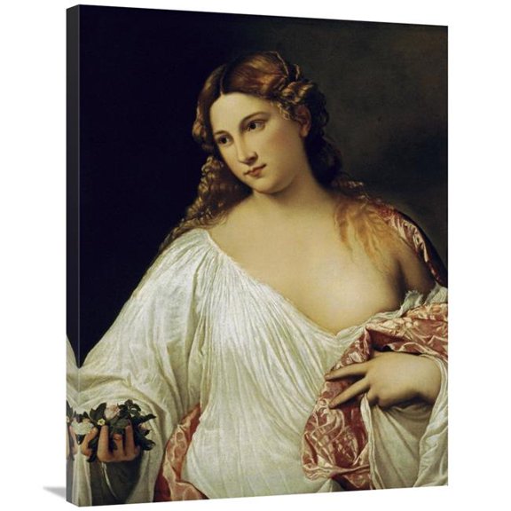 36 in. Flora Art Print - Titian