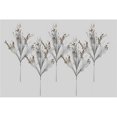 thumbnail image 1 of 36 in. Glitter Pick Spray with Tip Highlights for Christmas Decoration, Silver & Champagne - Pack of 5, 1 of 2