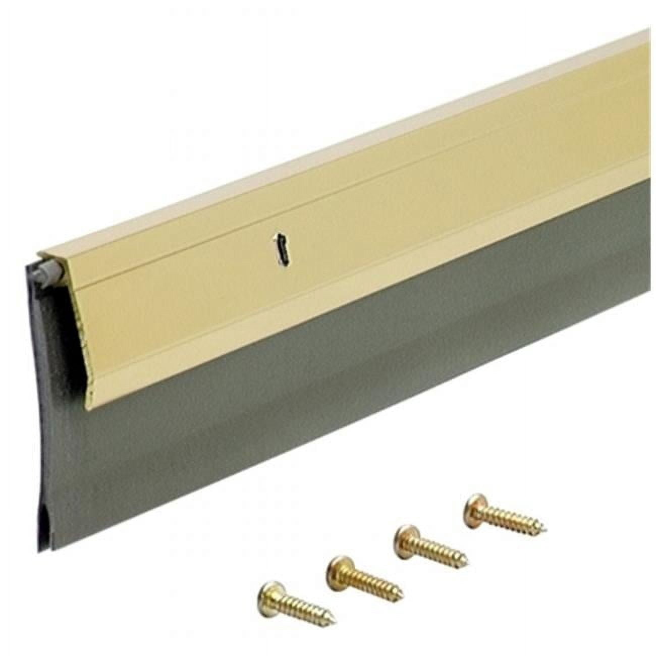 36 in. Gold Heavy Duty Aluminum & Vinyl Door Sweep - Walmart.com