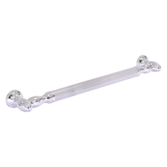 36-in Grab Bar Reeded in Polished Chrome