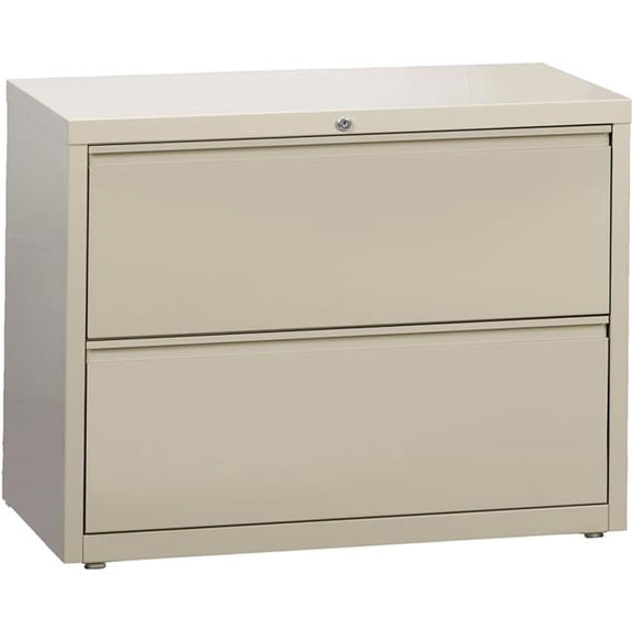 36 in. HL10000 Series Lateral File with 2-Drawer - Putty