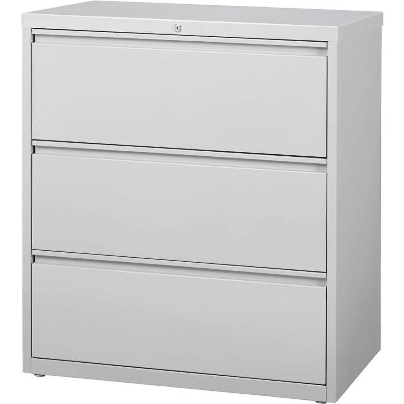 Light Gray 36'' Wide 3-Drawer Steel File Cabinet