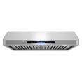 thumbnail image 1 of 36 in. Haven Collection Ducted Under Cabinet Range Hood in Stainless Steel, 1 of 19