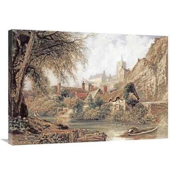 36 in. Knaresborough Art Print - Peter De Wint