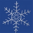 thumbnail image 1 of 36 in. LED 240Lt PureWht Forked Snowflake, 1 of 1