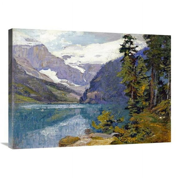 36 in. Lake Louise, British Columbia Art Print - Edward Henry Potthast