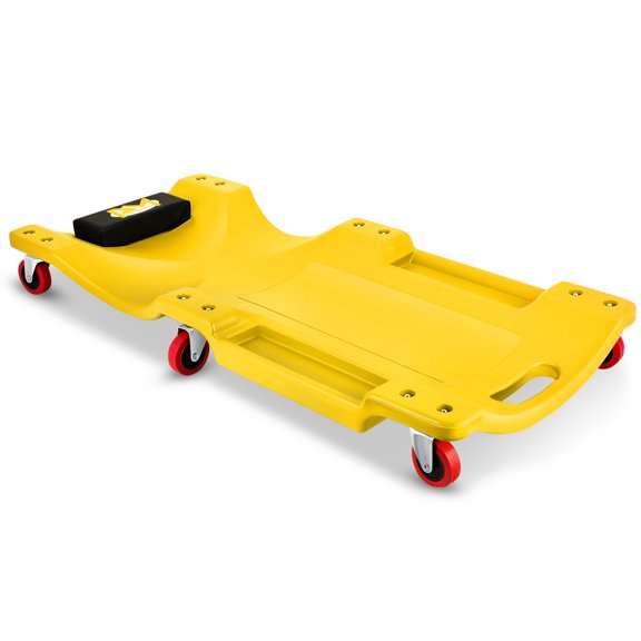 36"in Low Profile Mechanic Rolling Creeper Automative Garage Shop Repair Yellow