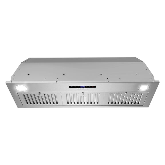 36 in. Lumin Collection Ducted Insert Range Hood, Touch Controls, LED Lights, Stainless Steel