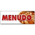 thumbnail image 1 of 36 in. Menudo Decal Sticker - Traditional Mexican Soup Pancita Stew Tortillas Hot, 1 of 1