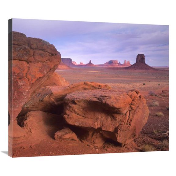 36 in. Mittens, North Window, Monument Valley, Arizona Art Print - Tim Fitzharris