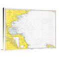 thumbnail image 1 of 36 in. Nautical Chart - Massachusetts Bay CA. 1970 Art Print - NOAA Historical Map & Chart Collection, 1 of 1
