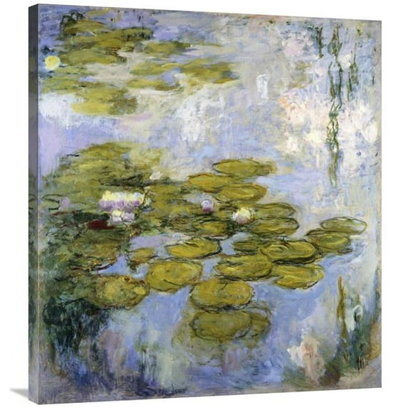 36 in. Nympheas - Water Lilies Art Print - Claude Monet