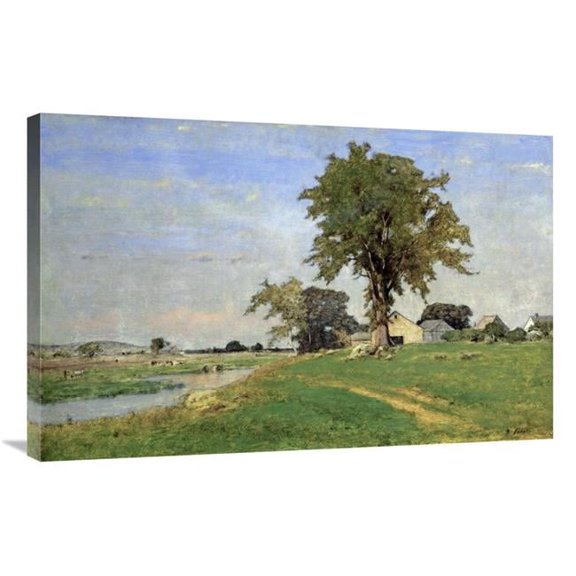36 in. Old Elm at Medfield Art Print - George Inness