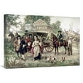 thumbnail image 1 of 36 in. On the Road to Penns Manor Art Print - Jean Leon Gerome Ferris, 1 of 1