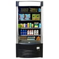 thumbnail image 1 of 36 in. Open Air Cooler Display Merchandiser Refrigerator 15 Cu.Ft. LED Lighting, Beverage Food Display, NSF Certified, 1 of 14