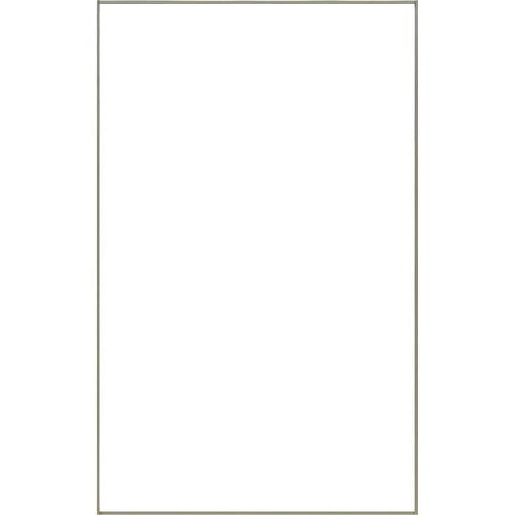 36 in. Partition Wall System WS-PM36HC Louvered Panel Frame for Wall Frame Starter Unit