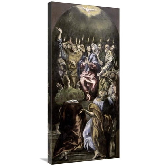 36 in. Pentecost Art Print - El Greco