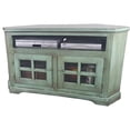 thumbnail image 1 of 36 in. Poplar Curve Corner TV Stand, Greystone, 1 of 1