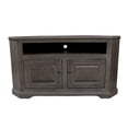 thumbnail image 1 of 36 in. Poplar Curve Corner TV Stand, Havana Gold, 1 of 1