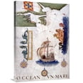 thumbnail image 1 of 36 in. Portolan Atlas Illumination Art Print - Sebastiano Lopes, 1 of 1