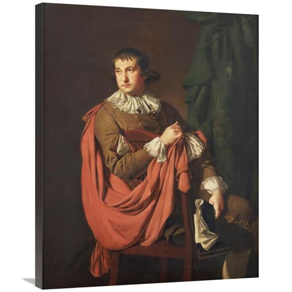 36 in. Portrait of William Stafford Art Print - Joseph Wright