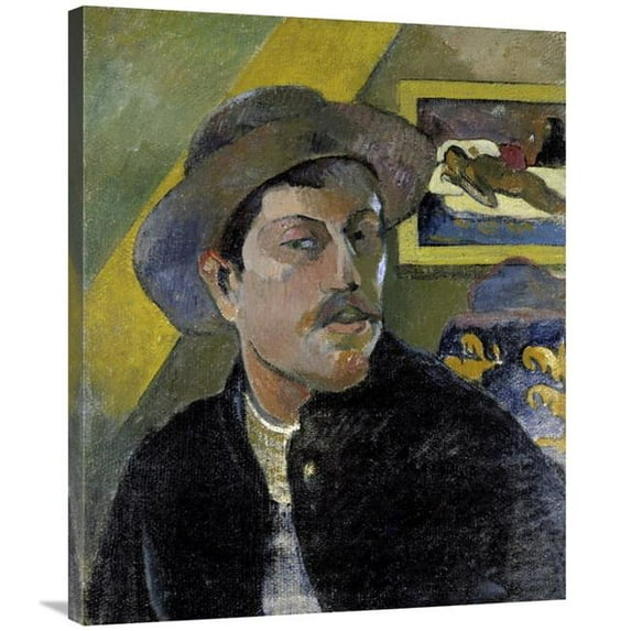 36 in. Portrait of the Artist - Portrait De l Artiste - i Art Print - Paul Gauguin