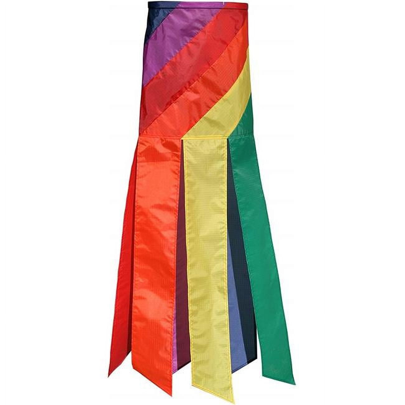 36 in. Rainbow Swirl Windsock