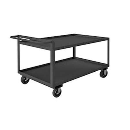 36 in. Rolling Service Cart, Gray - 2000 lbs