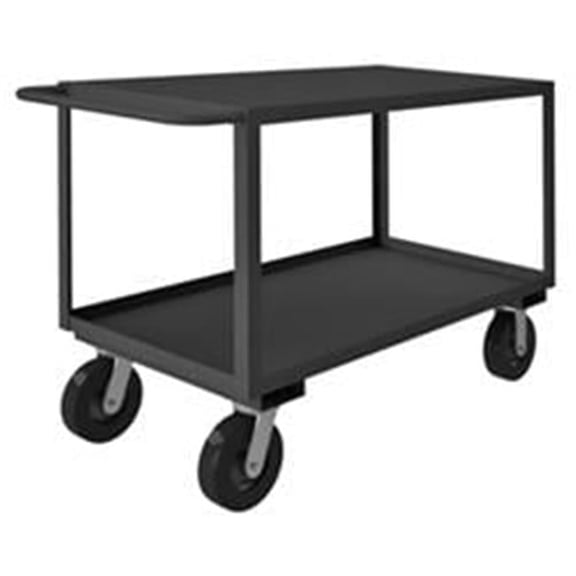 36 in. Rolling Service Cart, Gray - 3000 lbs