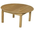 thumbnail image 1 of 36 in. Round Hardwood Table With 14 in. Legs, 1 of 1