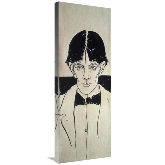 36 in. Self Portrait Art Print - Aubrey Beardsley