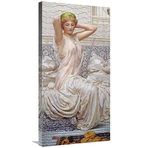 36 in. Silver Art Print - Albert Joseph Moore