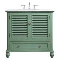 thumbnail image 1 of 36 in. Single Bathroom Vanity in Vintage Mint - 36 x 35 x x 22 in., 1 of 1