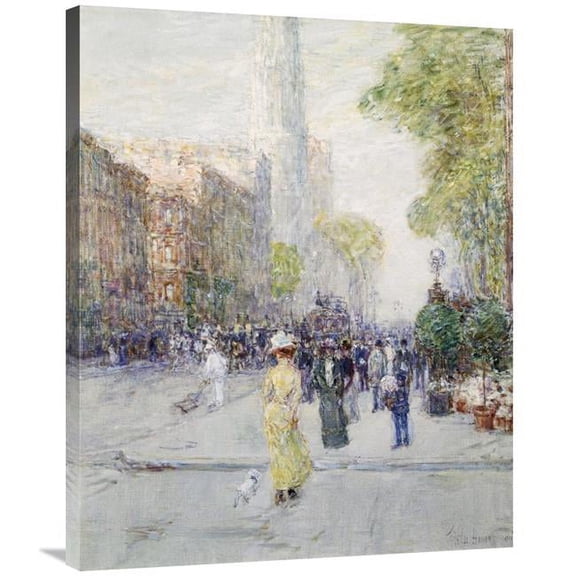 36 in. Springtime Art Print - Childe Hassam