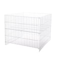 thumbnail image 1 of 36 in. Square White Economy Dump Bin (Pack of 1), 1 of 2