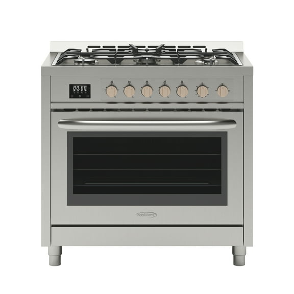 36 in. Stainless Steel Professional Gas range with Legs, KM-FR36GL-SS.