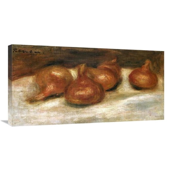 36 in. Still Life with Onions Art Print - Pierre-Auguste Renoir