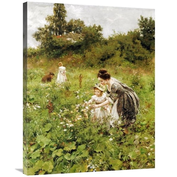36 in. Summers Delight Sommerlust Art Print - Hermann Seeger
