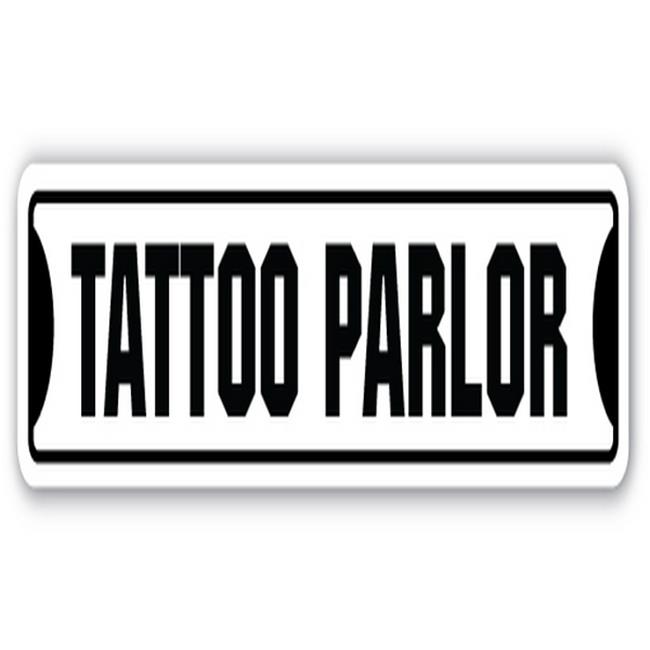 36 in. Tattoo Parlor Street Sign Artist Parlour Tattooist Ink Inkster