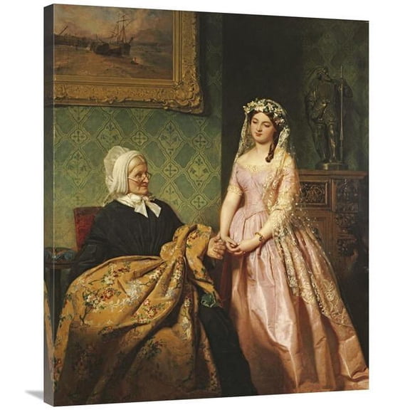 36 in. The Bride Art Print - John Faed