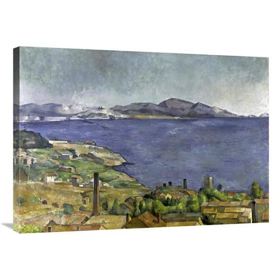 36 in. The Gulf of Marseilles Art Print - Paul Cezanne