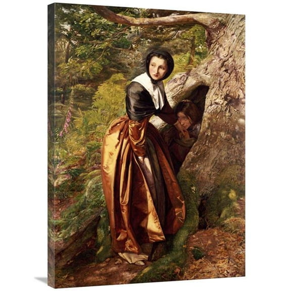 36 in. The Proscribed Royalist, 1651 Art Print - John Everett Millais